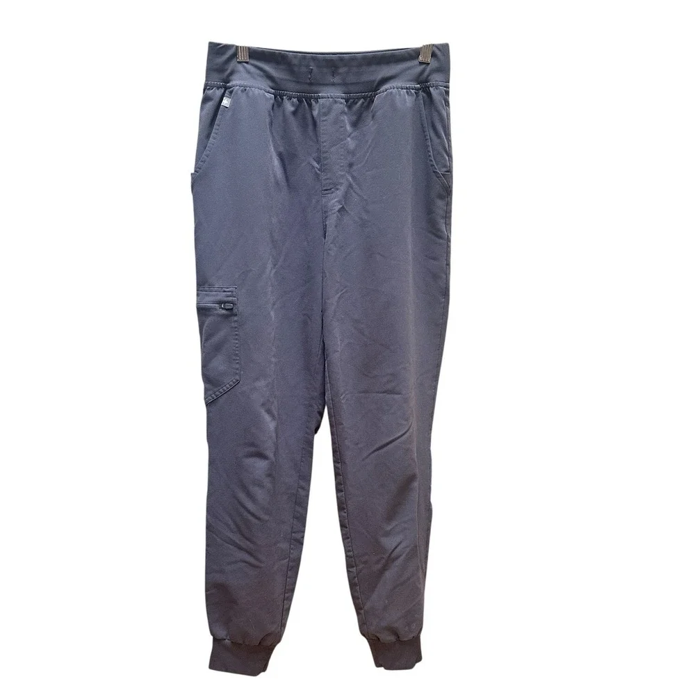 Figs Technical Collection Scrub‎ Pants Zamora PO 5854 Gray Hospital Medical M